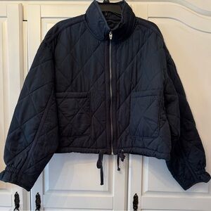 BLANKNYC Quilted Jacket Cropped Size Large